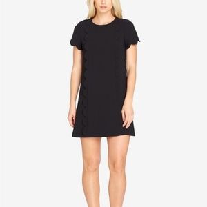 Tahari Black Shift Dress- size 16